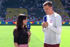 Wojciech Szczęsny odpowiada na pytanie o swojego potencjalnego następcę przed kamerami TVP