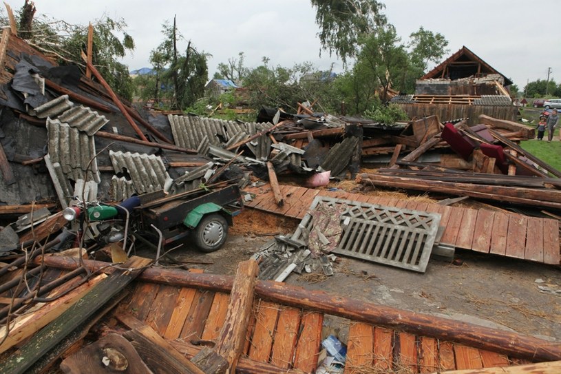 27 tornad w jednym dniu. Najnowszy raport IMGW o zjawiskach tornadowych