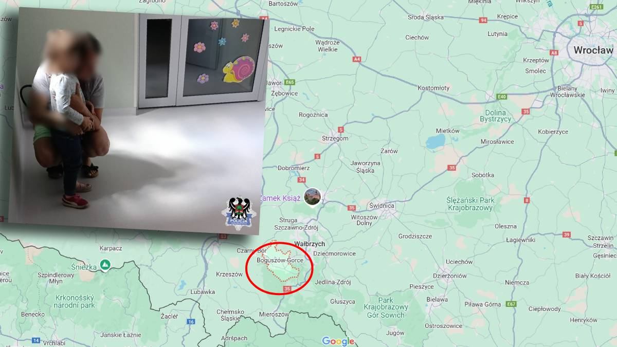 Czteroletnia dziewczynka sama wędrowała po mieście. Była zapłakana i nie znała swojego imienia
