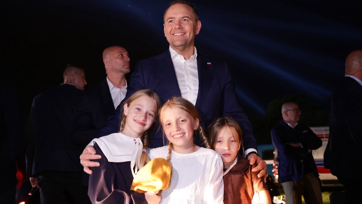 Zachwyty Karola Nawrockiego po zmroku. "Niezwykłe widowisko"