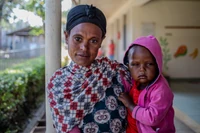 Raport z Etiopii: Sześcioletnia Alami wygląda jak dwuletnie dziecko i nigdy nie nauczy się mówić